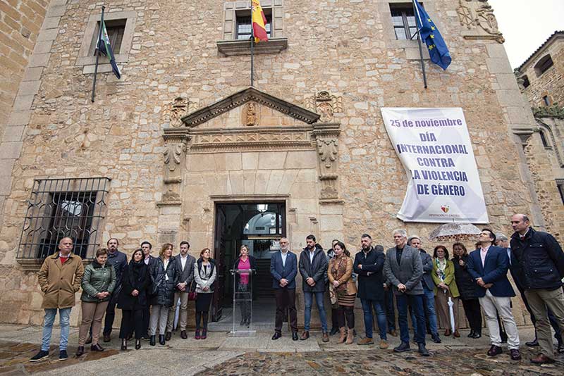 Acto institucional de la Diputación de Cáceres. Foto: Diputación de Cáceres
