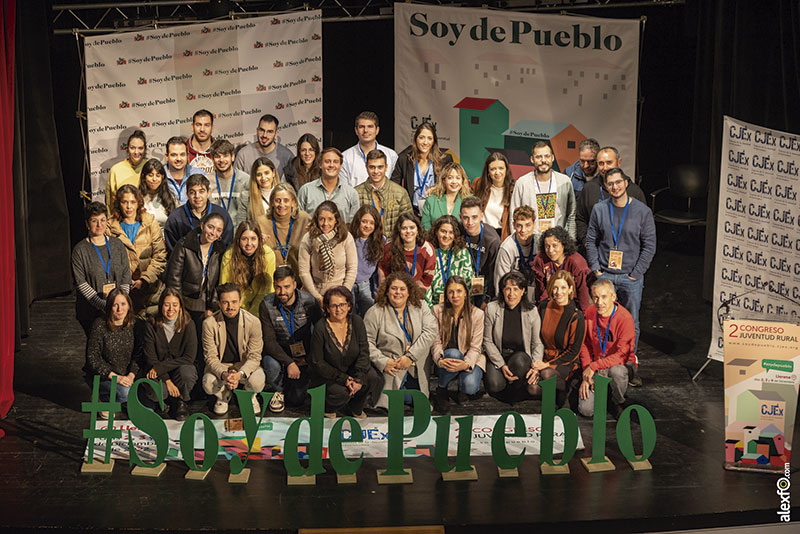 El II Congreso de Juventud Rural reivindica la vida en los pueblos. Grada 173. Consejo de la Juventud de Extremadura