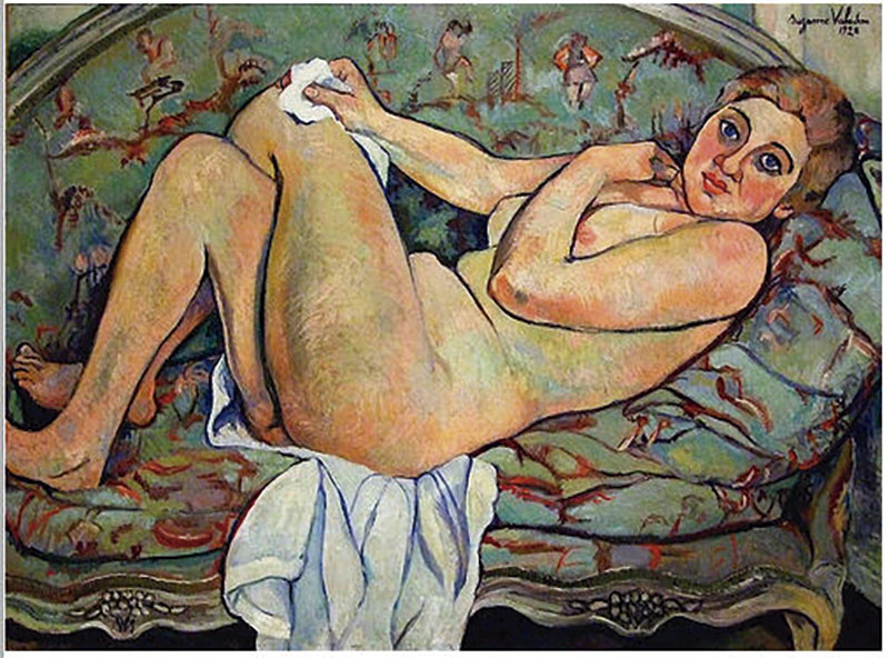 ‘Desnudo recostado’, de Suzanne Valadon. Grada 173. Inmaculada González