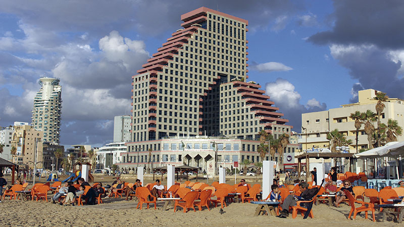 Tel Aviv, también un destino de playa. Grada 173. Juan Antonio Narro
