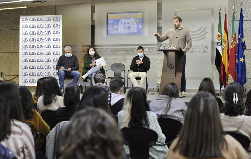 Jornada formativa del Consejo de la Juventud de Extremadura. Foto: Cedida