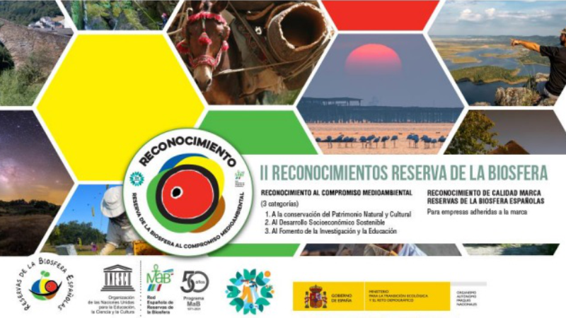 El Ayuntamiento de Tamurejo ha sido galardonado en los II Reconocimientos Reserva de la Biosfera