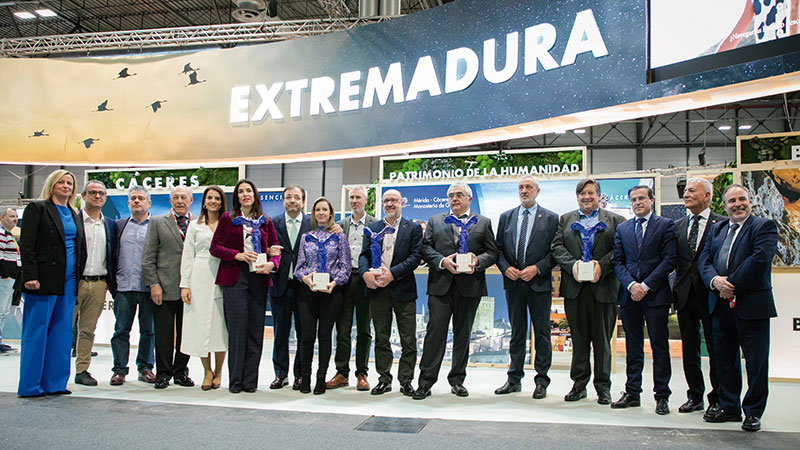 Galardones a la excelencia turística. Foto: Junta de Extremadura