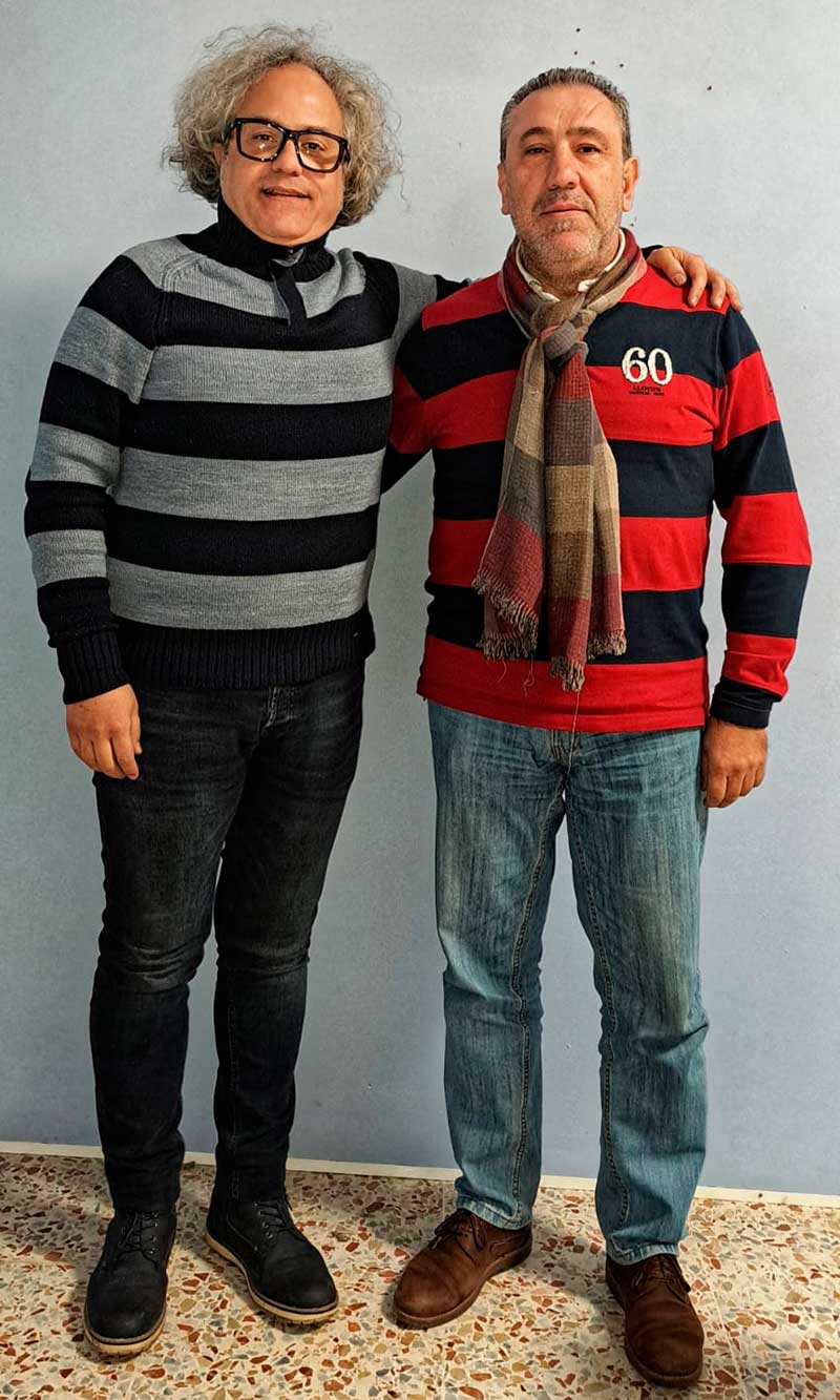 Luis Carlos Gámez y José Luis Molina