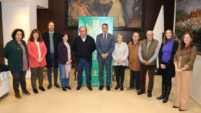Caja Rural de Extremadura duplica su aportación a cuatro entidades sociales para la inserción laboral de personas con discapacidad