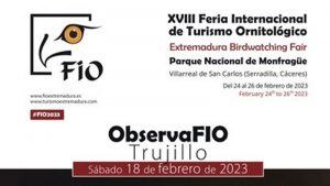 Trujillo acoge la jornada 'ObservaFIO 2023' en el contexto de la Feria Internacional Ornitológica