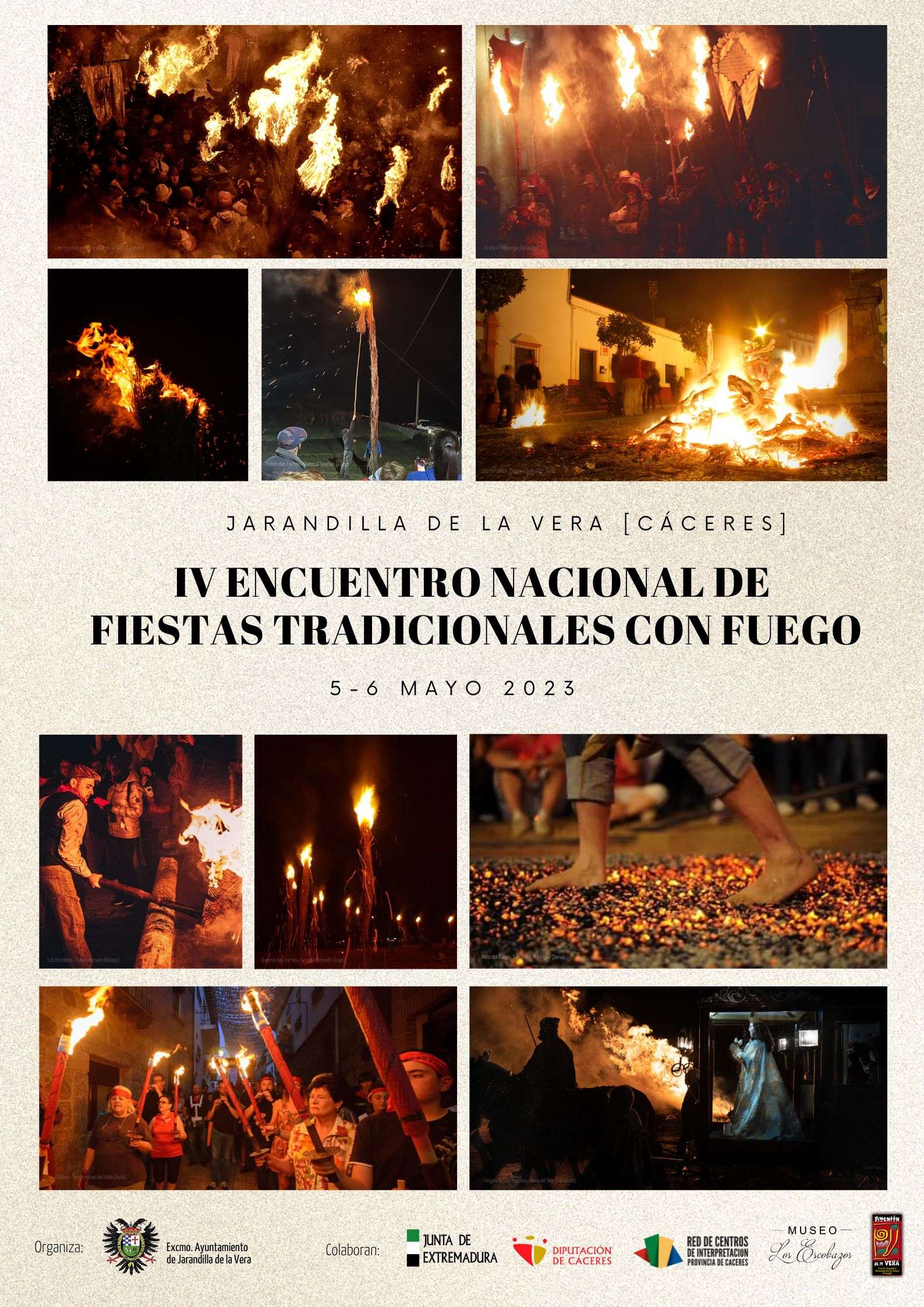 El IV Encuentro nacional de fiestas tradicionales con fuego se celebrará en Jarandilla de la Vera