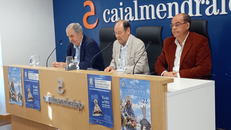 Juan Carlos Fernández Rincón y José Antonio Ramos presentan la nueva obra sobre la Virgen de la Montaña