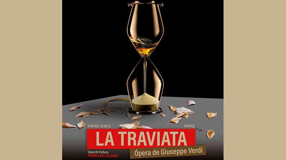 Representación de 'La Traviata' en Puebla de la Calzada