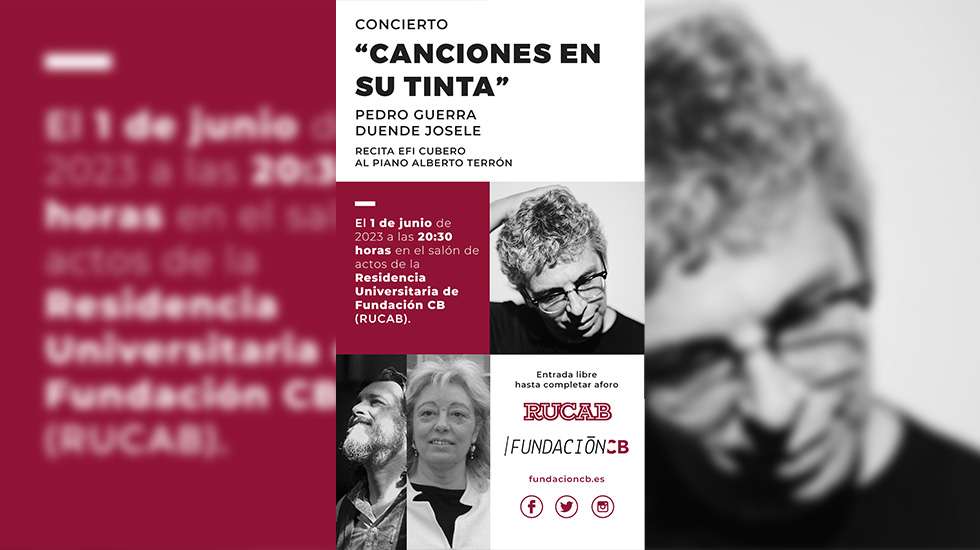 Concierto-recital de Pedro Guerra, Duende Josele y Efi Cubero en Badajoz