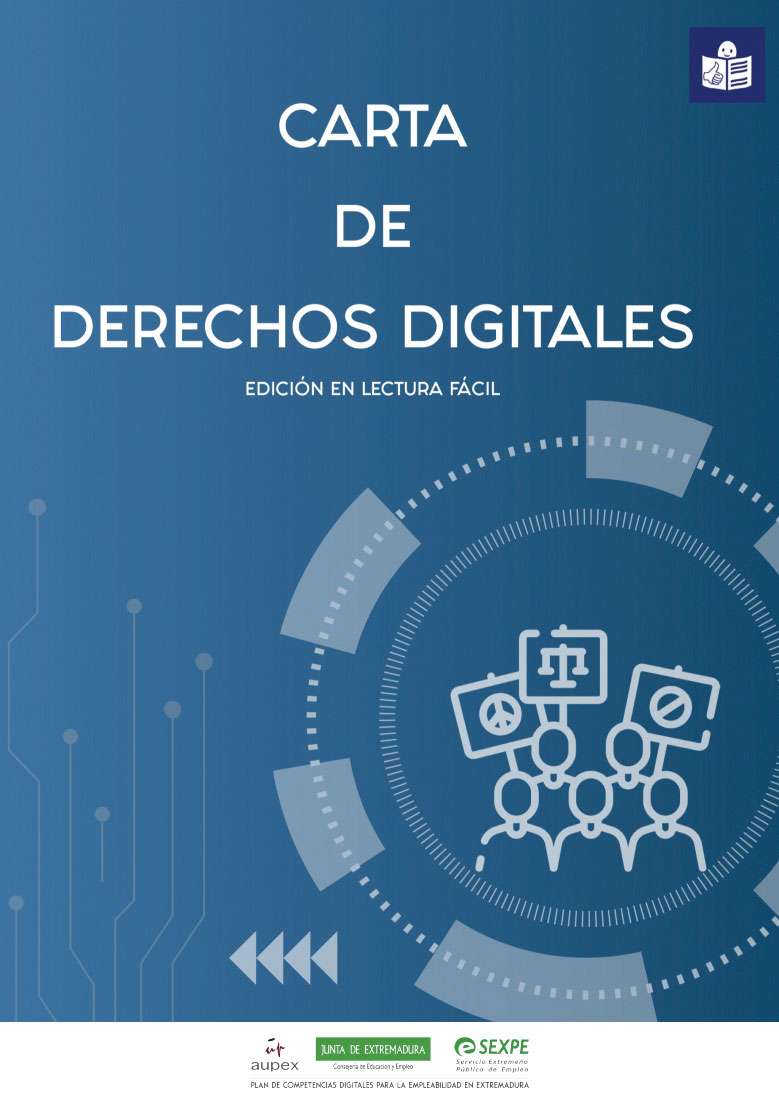 El Plan de Competencias Digitales en Extremadura adapta a lectura fácil la ‘Carta de derechos digitales’