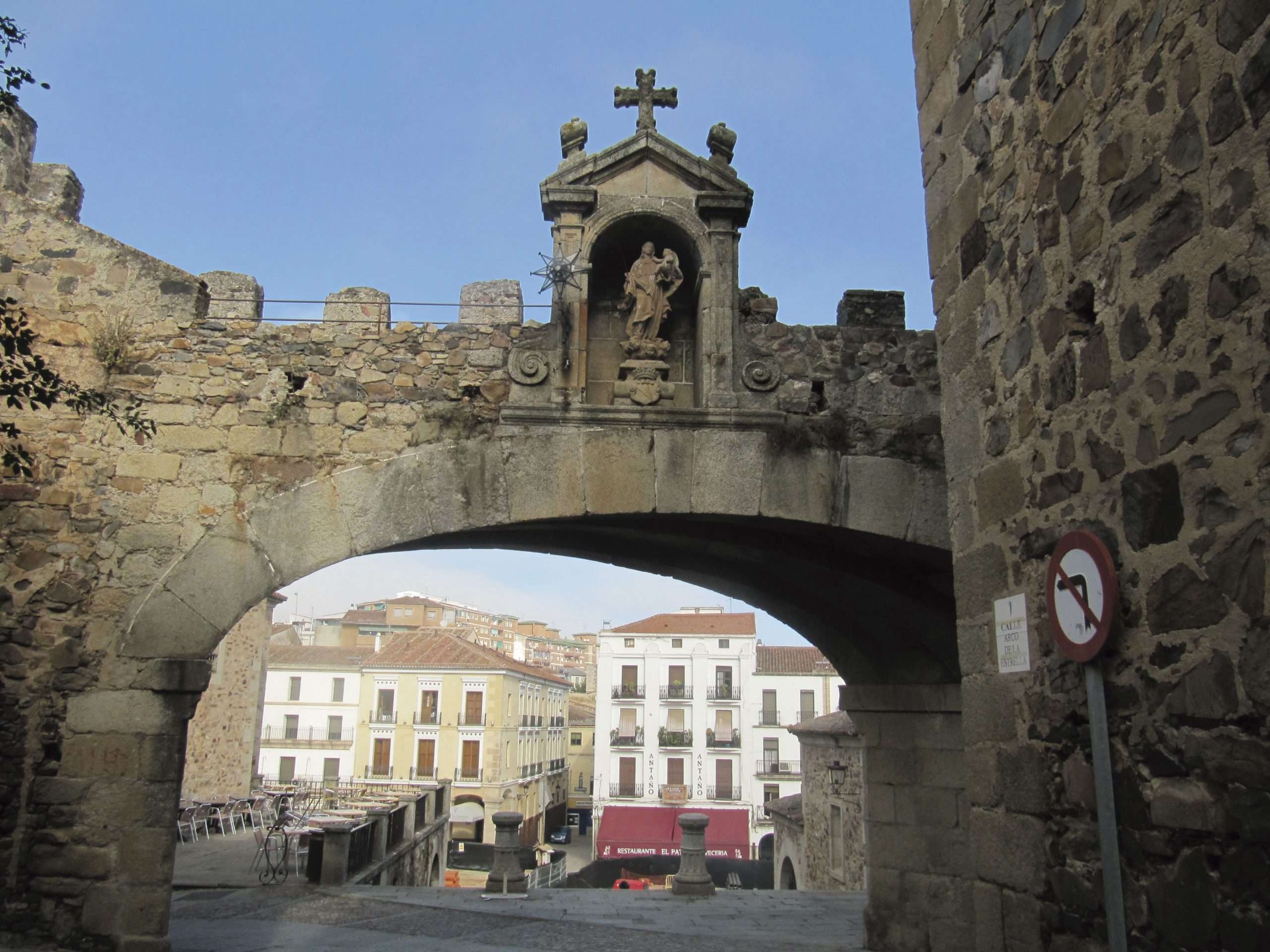 El Arco de la Estrella de Cáceres