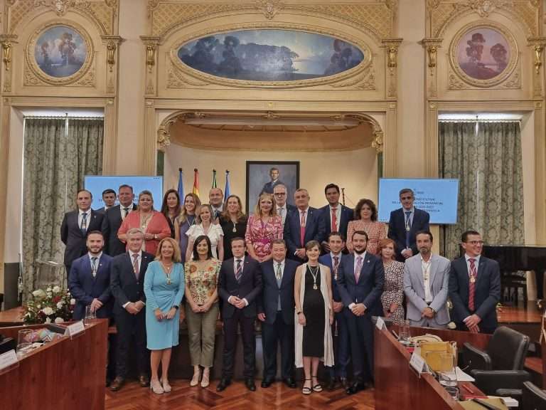 Miguel Ángel Gallardo inicia su tercer mandato al frente de la Diputación de Badajoz