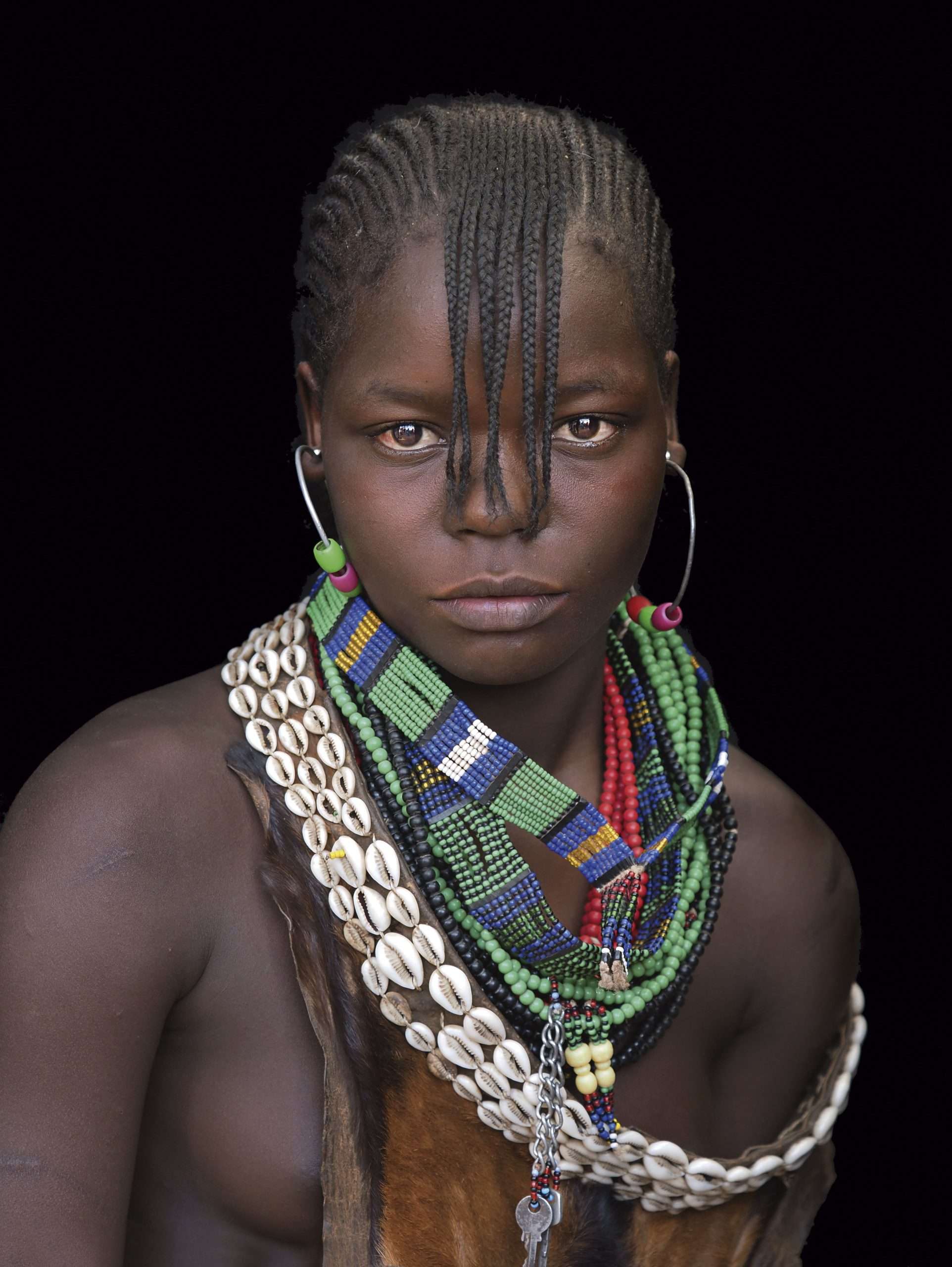 'Joven de la tribu Hamer (Etiopía)'