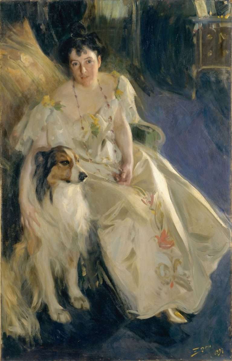 ‘Virginia P. Bacon’, de Anders Zorn