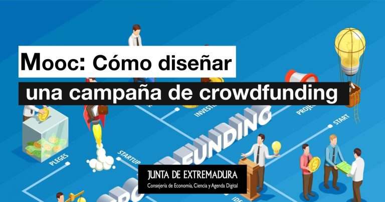 El curso 'Cómo diseñar y desarrollar una campaña de crowdfunding' abre el plazo de inscripción