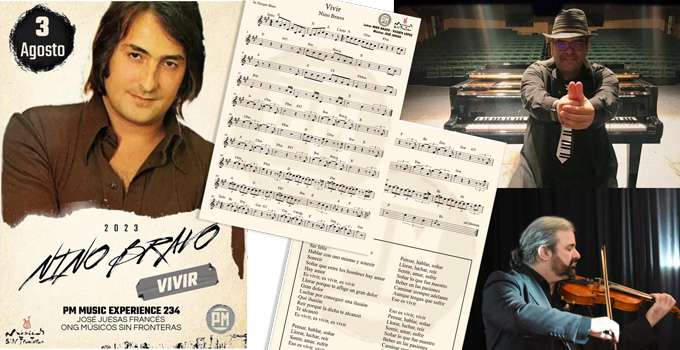 'PM Music Experience', 'Músicos sin Fronteras' y José Juesas presentan el proyecto 'Vivir', un homenaje a Nino Bravo