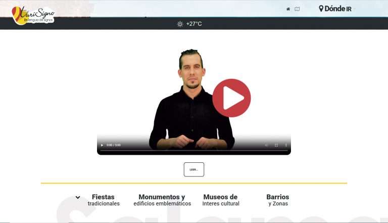 ‘TuriSigno’ promoverá un turismo inclusivo entre las personas sordas