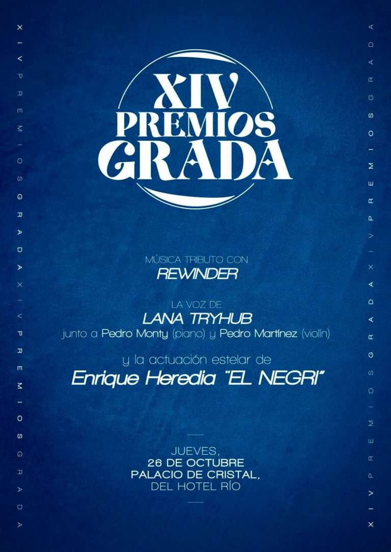 26 de octubre de 2023. Gala de entrega de los XIV Premios Grada