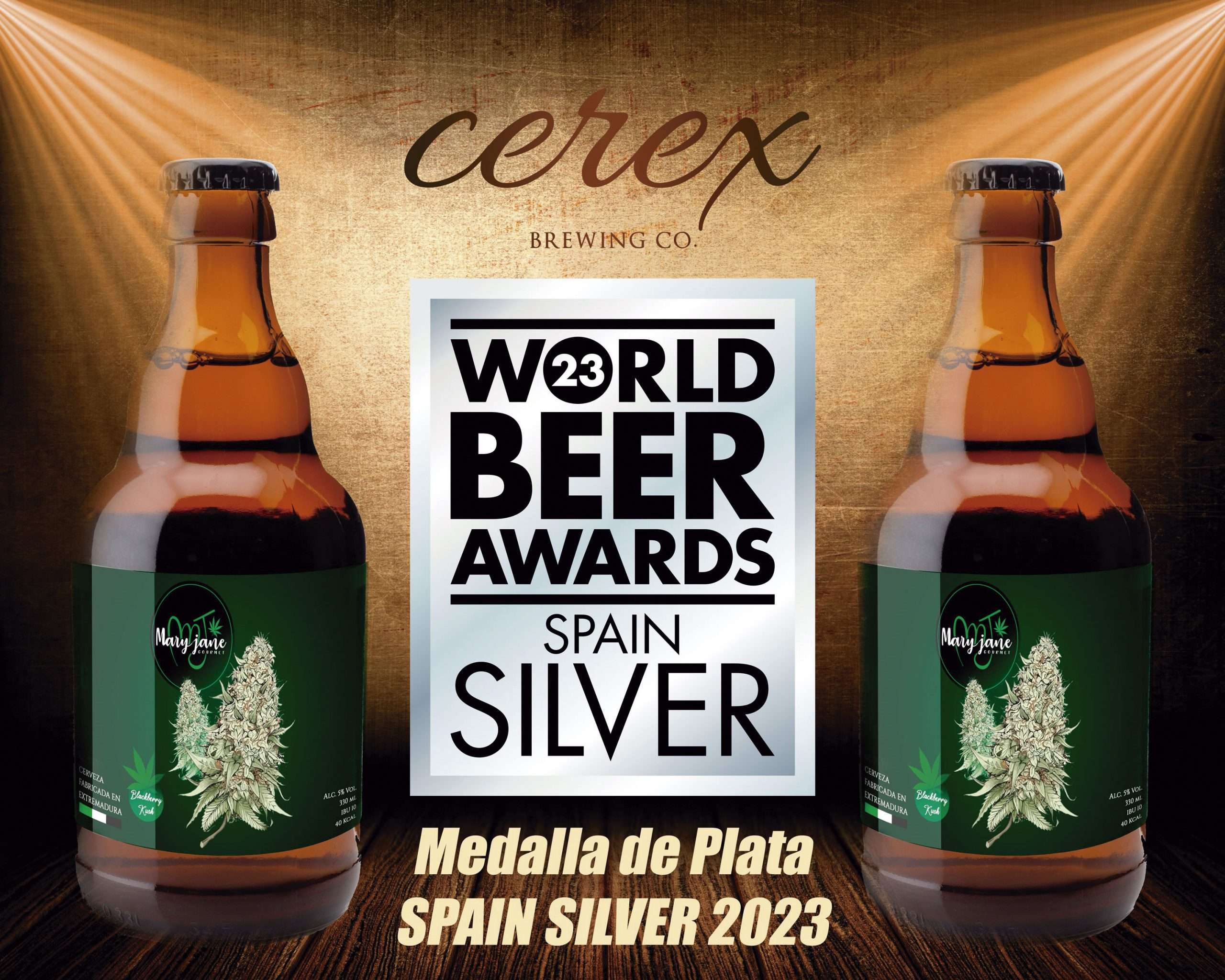 Cerex consigue una medalla de plata en los ‘World Beer Awards 2023’