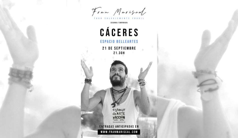 Concierto de Fran Mariscal en Cáceres