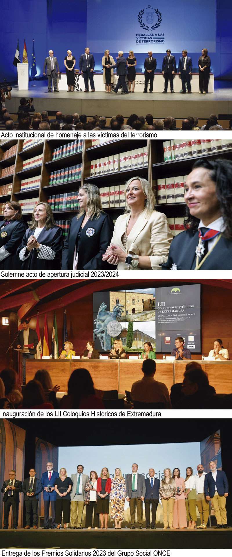 Fotos: Asamblea de Extremadura