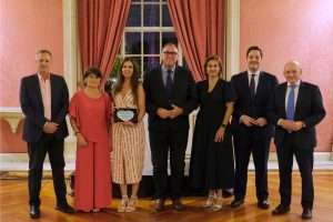 La marca 'Extremadura Avante. Moda de Extremadura' recibe el premio 'Corazón Andaluz' en la XX Semana de la Moda de Andalucía