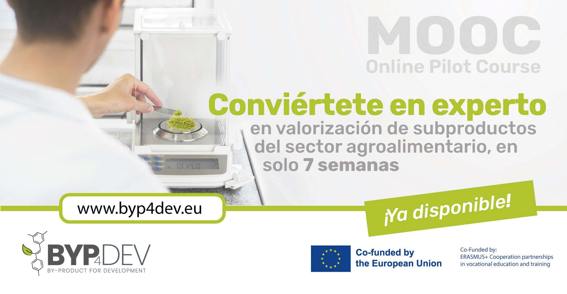 Fundecyt-Pctex promueve un curso para la valorización de subproductos y residuos en el sector agroalimentario