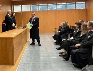 "Tengo la labor de poner en marcha la sala de máquinas de toda la oficina judicial de Badajoz y su partido"