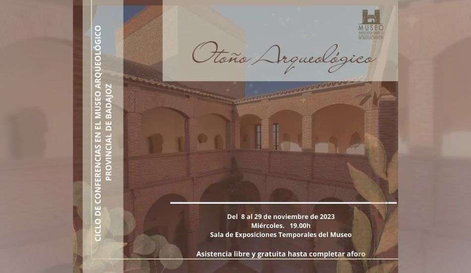 Ciclo de conferencias 'Otoño arqueológico' en Badajoz