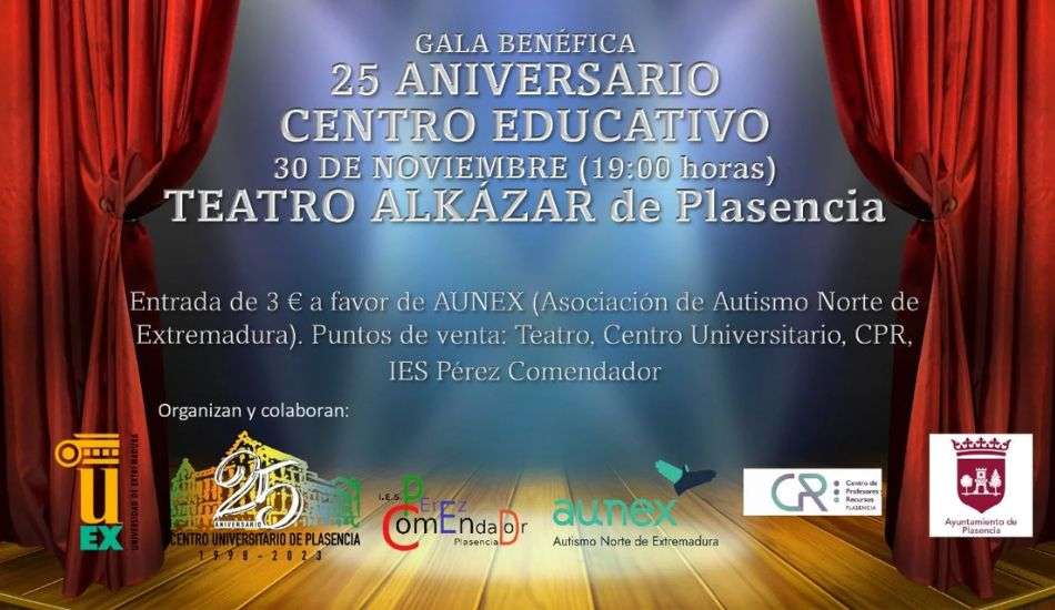 Gala del XXV Aniversario del Centro Universitario de Plasencia