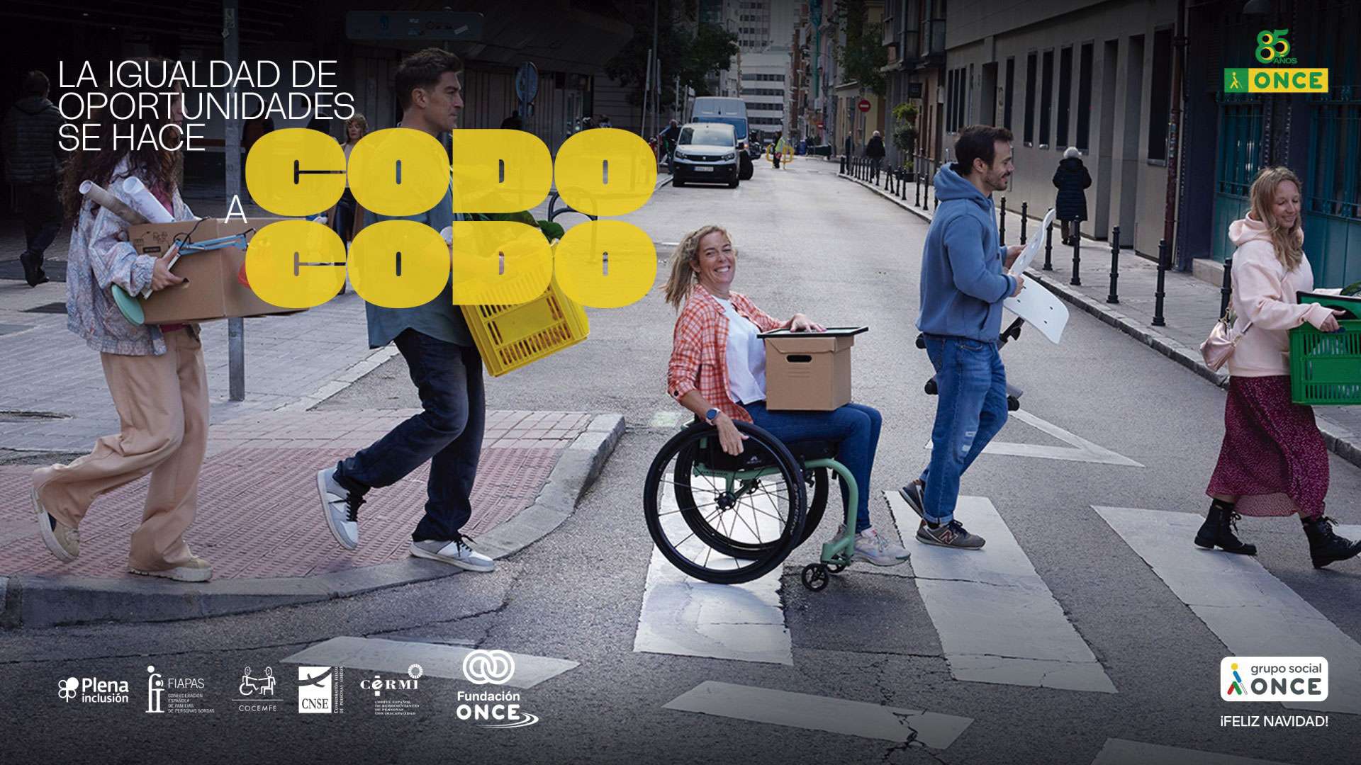 Campaña #codoacodo del Grupo Social ONCE