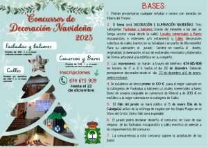 Abierto los plazos de inscripción de los concursos de navidad