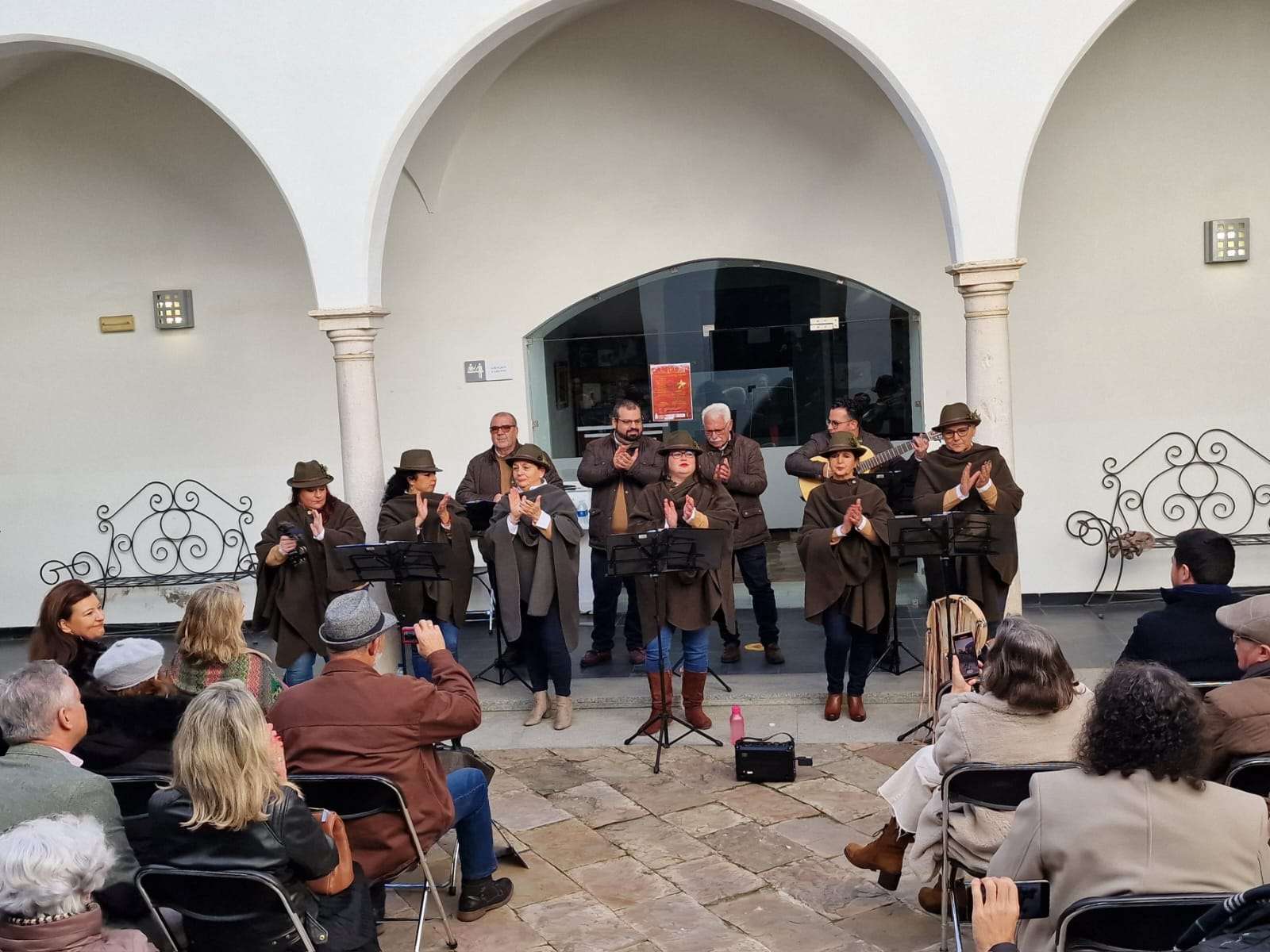 XVIII Festival ‘Los poetas cantan a la Navidad’ en el Museo Luis de Morales de Badajoz. Foto: Cedida