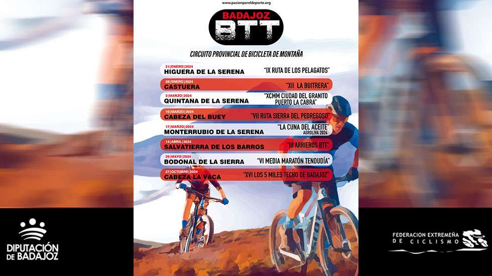 III Circuito provincial de bicicleta de montaña de la provincia de Badajoz