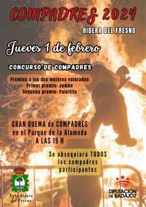 El 'compadre' ganador del Carnaval de Ribera del Fresno será indultado y se librará de la tradicional quema de Compadres
