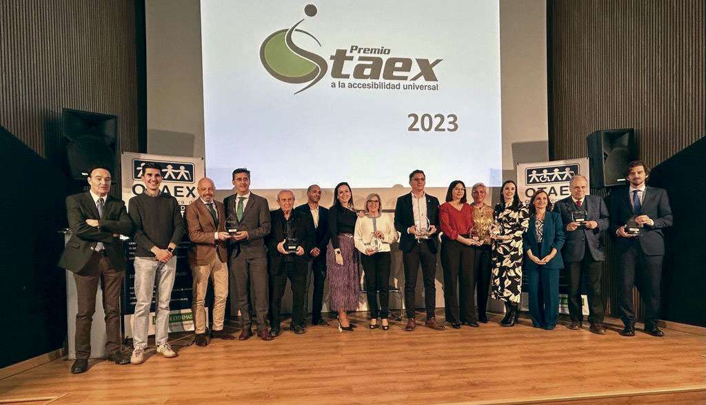 Los XII Premios Otaex ponen en valor las apuestas por la accesibilidad en Extremadura
