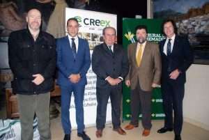 Caja Rural de Extremadura y la Creex colaborarán en la realización de encuentros de negocios