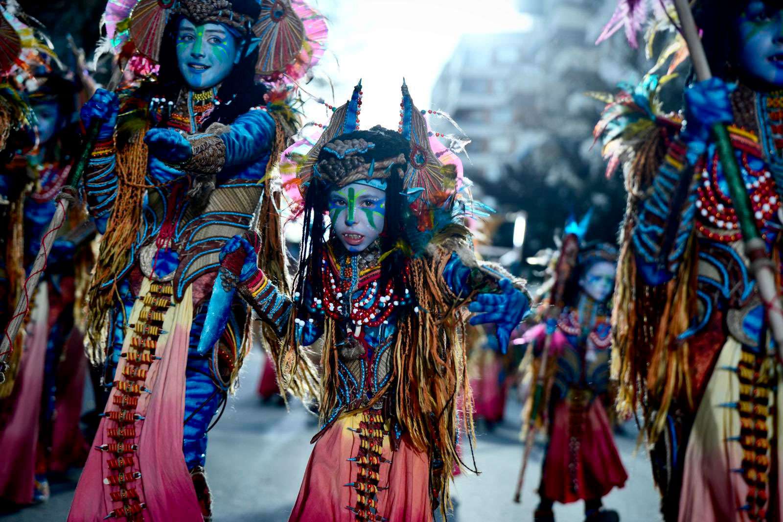 Comparsa ‘Moracantana’, primer premio del desfile infantil del Carnaval de Badajoz 2024. Foto: Ayuntamiento de Badajoz