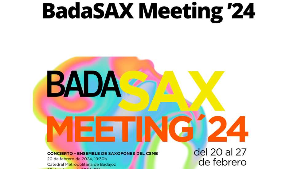 Ciclo musical Badasax Meeting 2024 en la provincia de Badajoz
