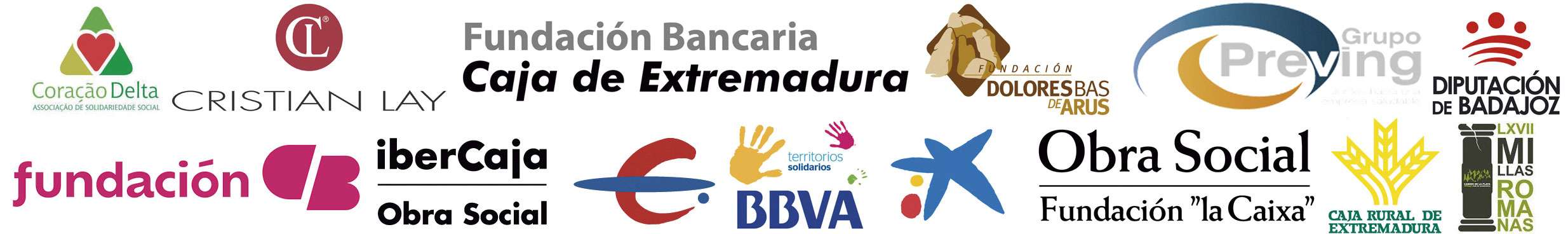 Logos de las entidades patrocinadoras del proyecto