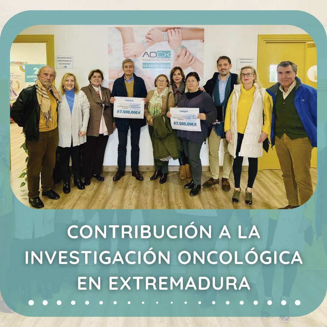 La delegación de Monesterio de la Asociación Oncológica Extremeña recauda fondos para la investigación oncológica