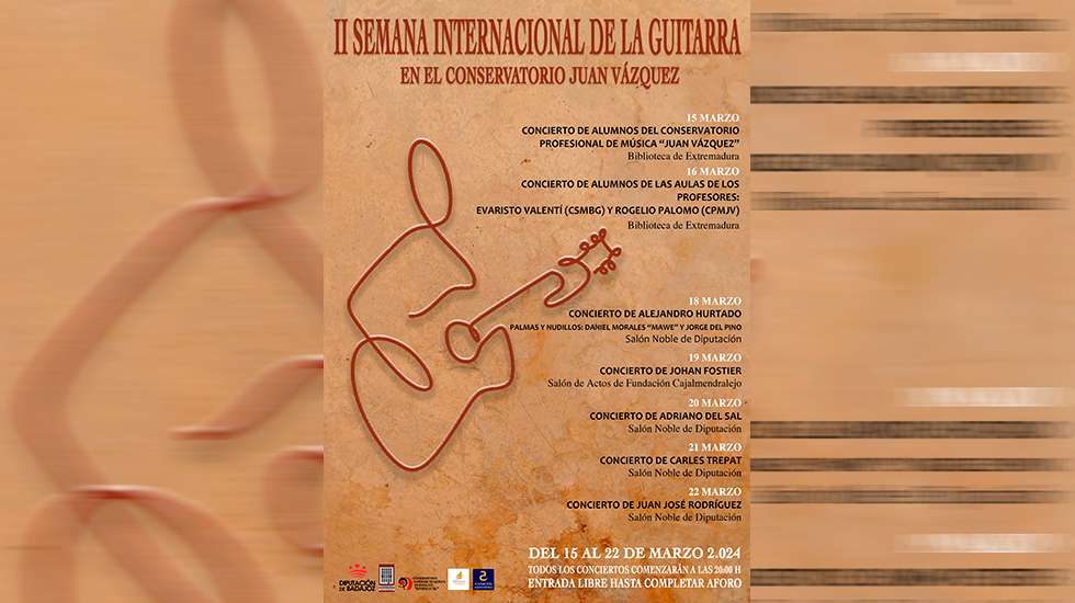 II Semana internacional de la guitarra en Badajoz