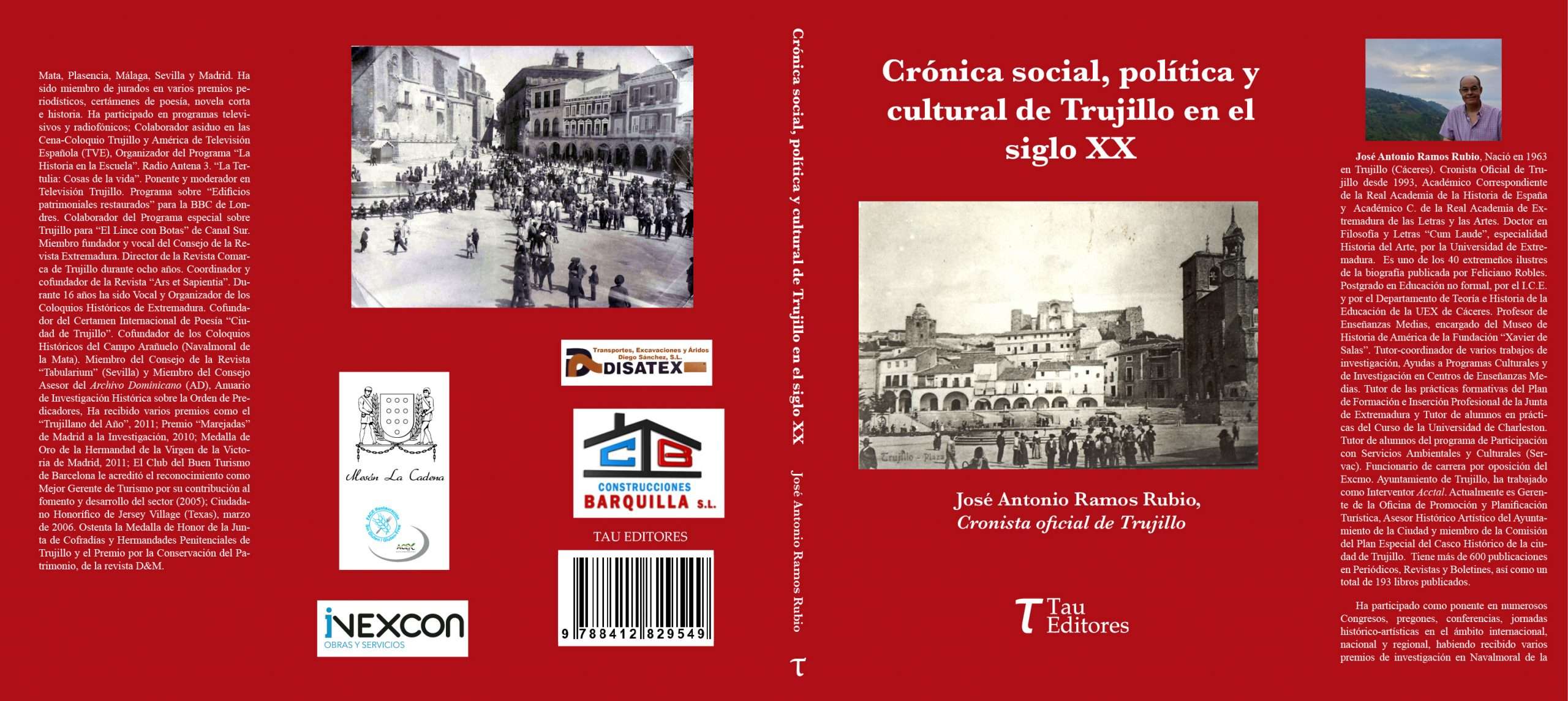 José Antonio Ramos presenta 'Crónica social, política y cultural de Trujillo en el siglo XX'