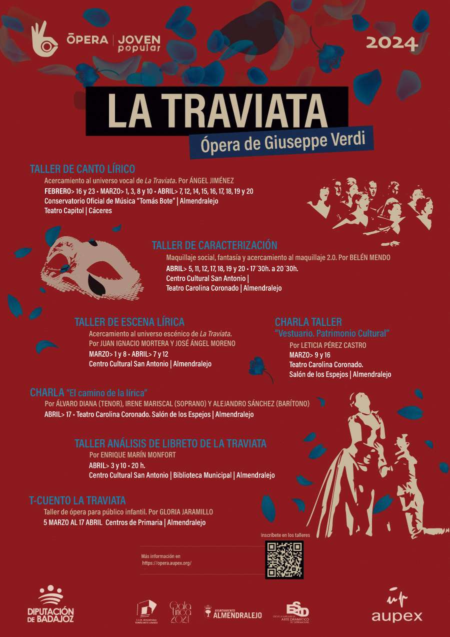 El programa ‘Ópera Joven Popular’ lleva La Traviata a Almendralejo