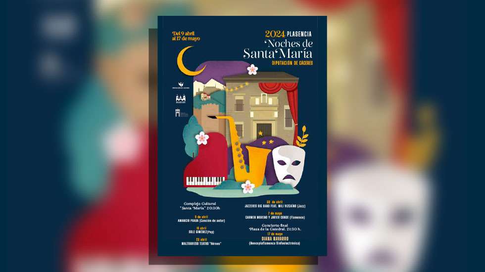 XXII Ciclo cultural 'Noches de Santa María' de la Diputación de Cáceres