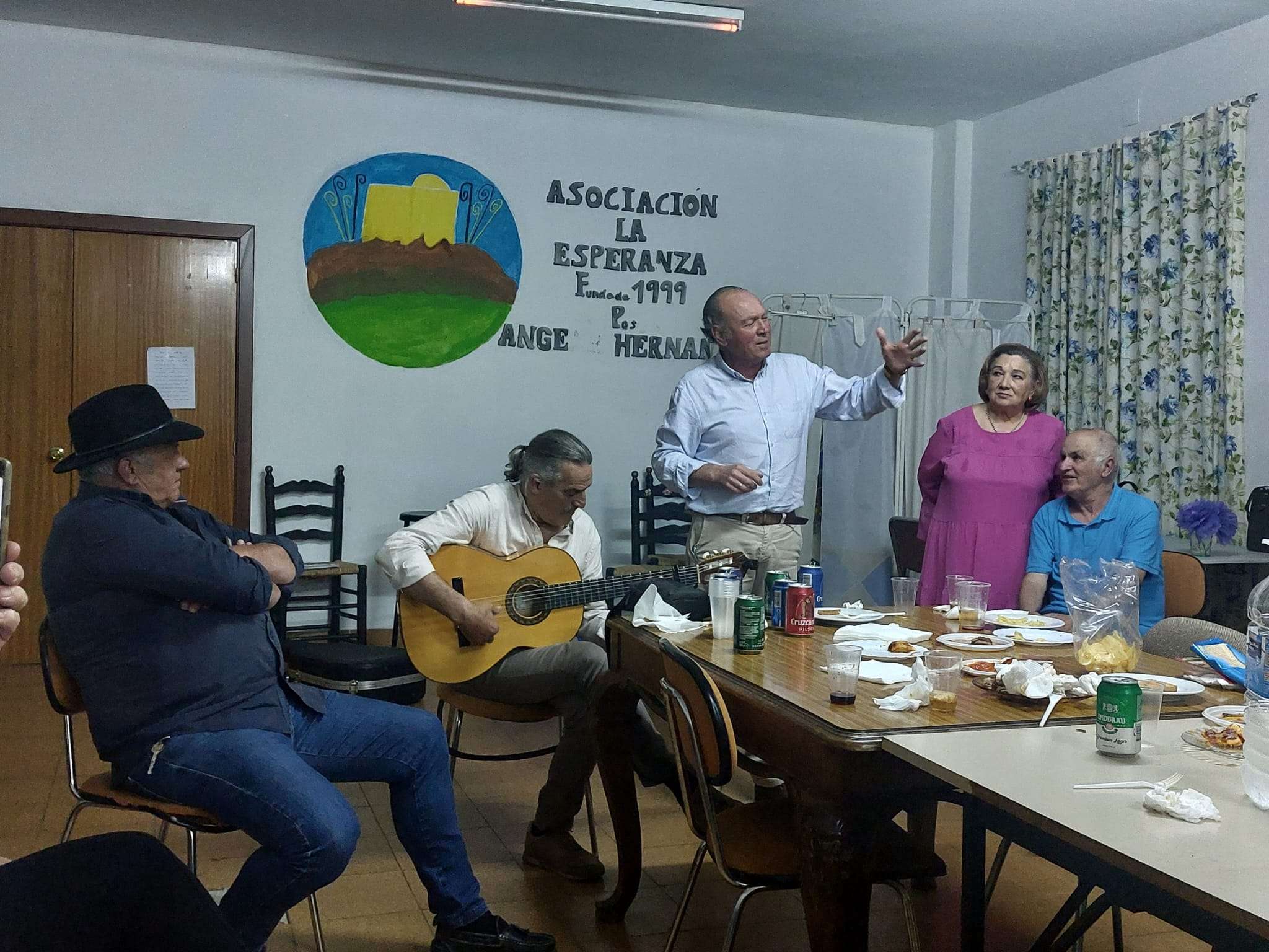 Presentación de 'Plaza Alta' en Alconchel. Foto: Cedida