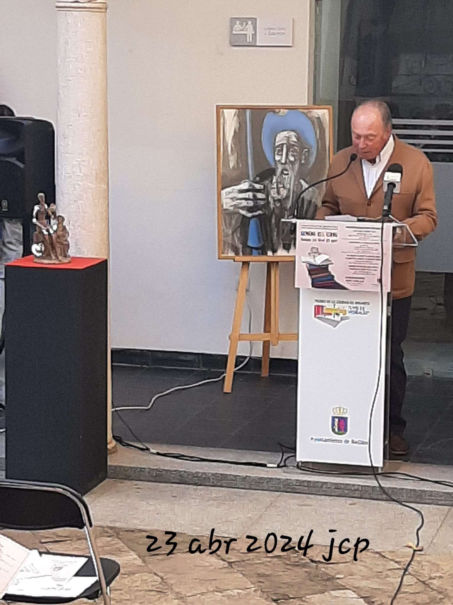 Maratón de lectura en el Museo de la Ciudad Luis de Morales. Foto: Cedida