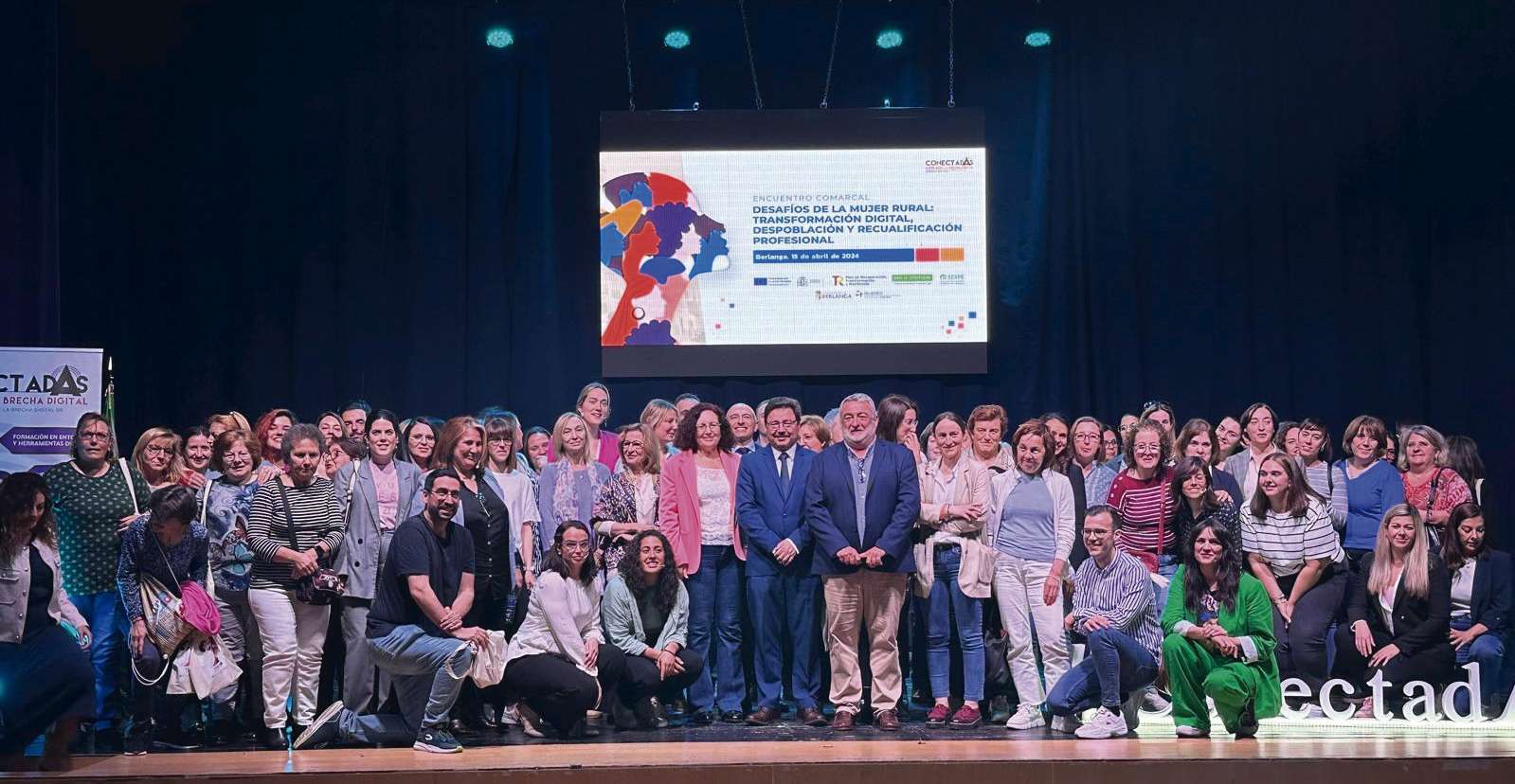El programa ‘ConectadAs’ fomenta en Berlanga la tecnología y el emprendimiento en el medio rural. Foto: Cedida
