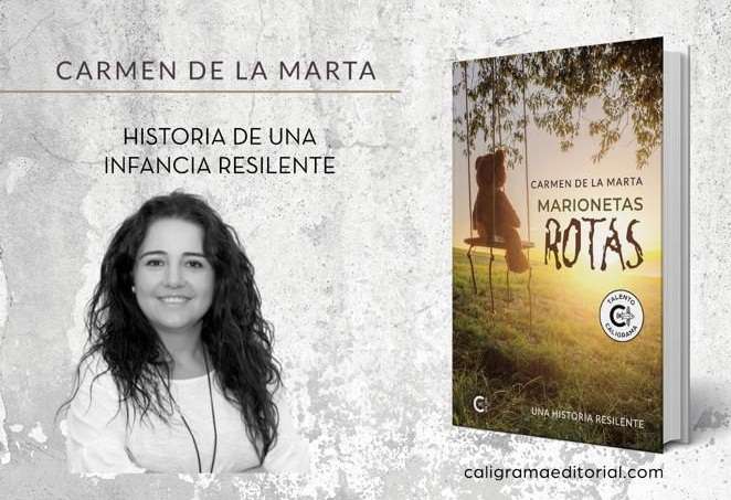 Carmen de la Marta presentará 'Marionetas rotas' el 20 de mayo en Montijo